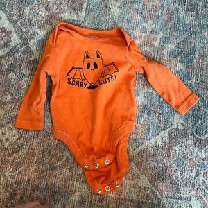 0-3 month Halloween onesie